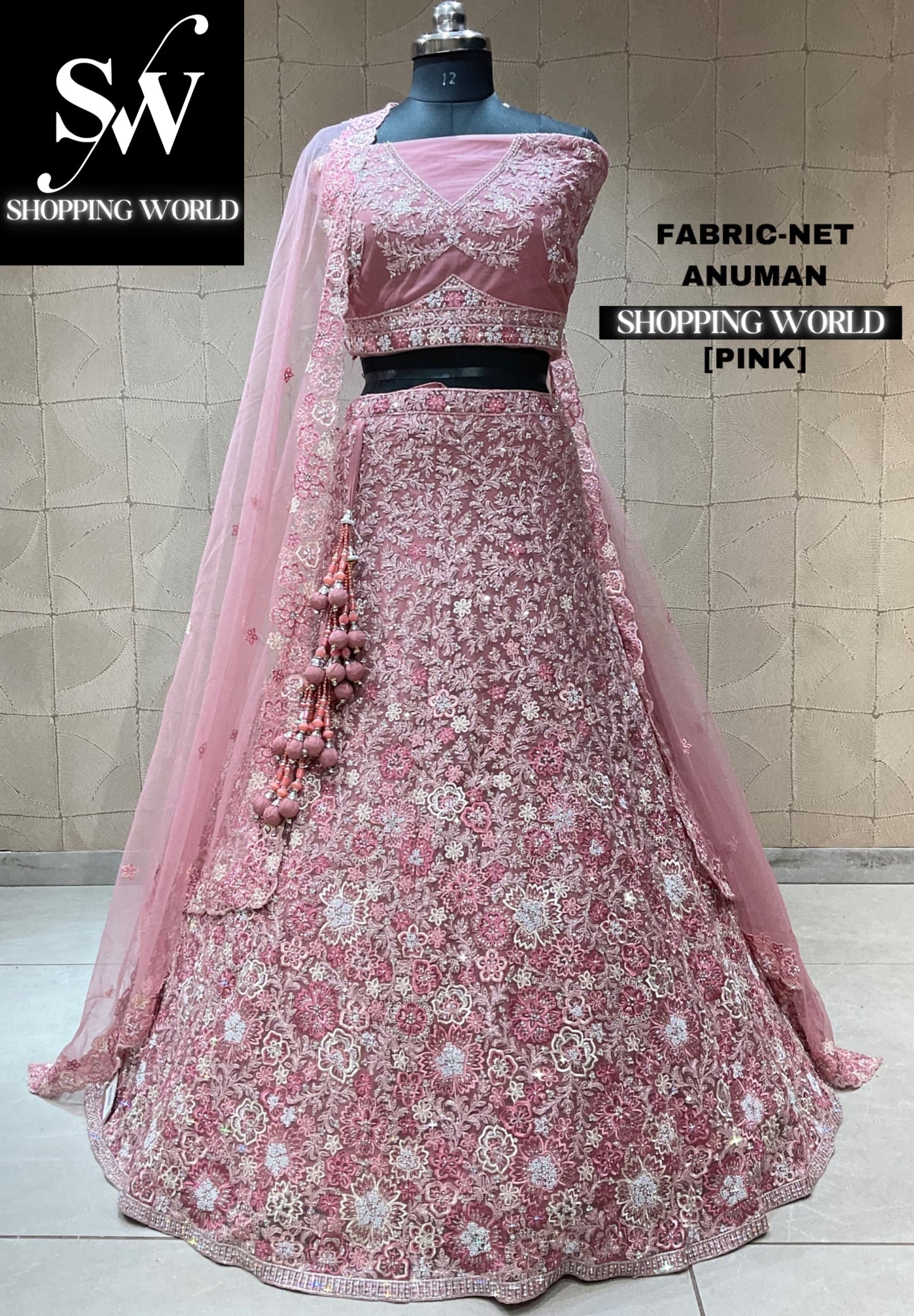 Amazing lavender pink lehenga