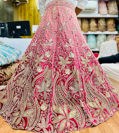 Designer Stunning pink Lehenga