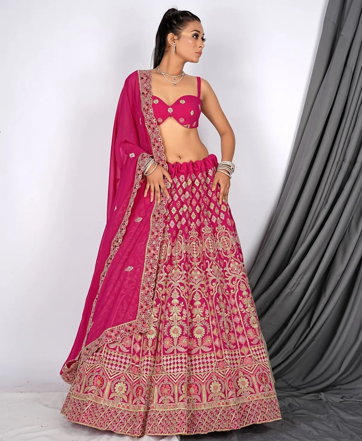 Lovely pink lehenga