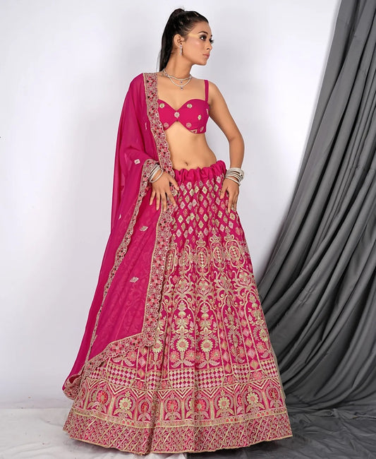 Lovely pink lehenga