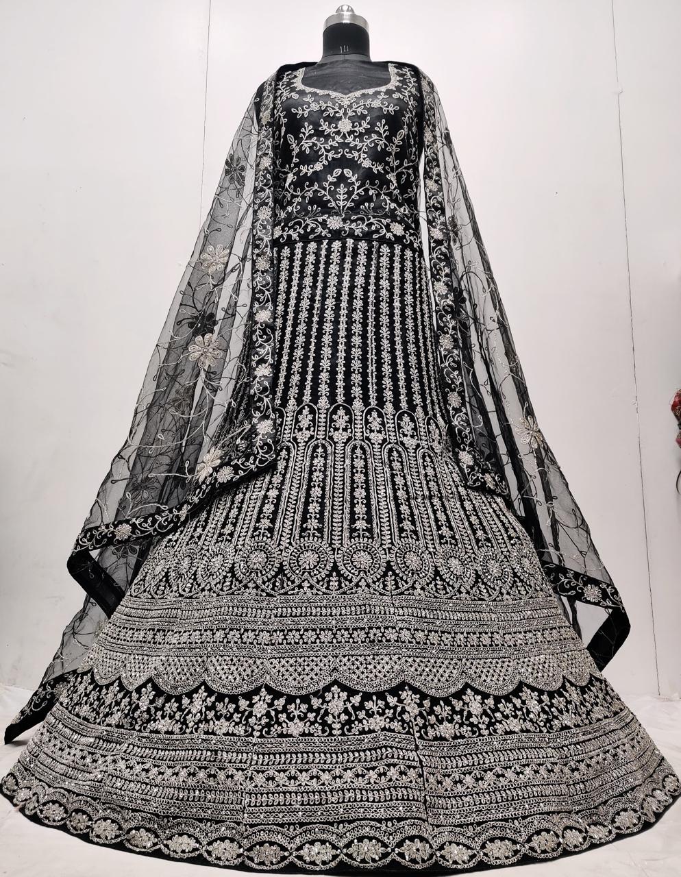 Pretty black Lehenga