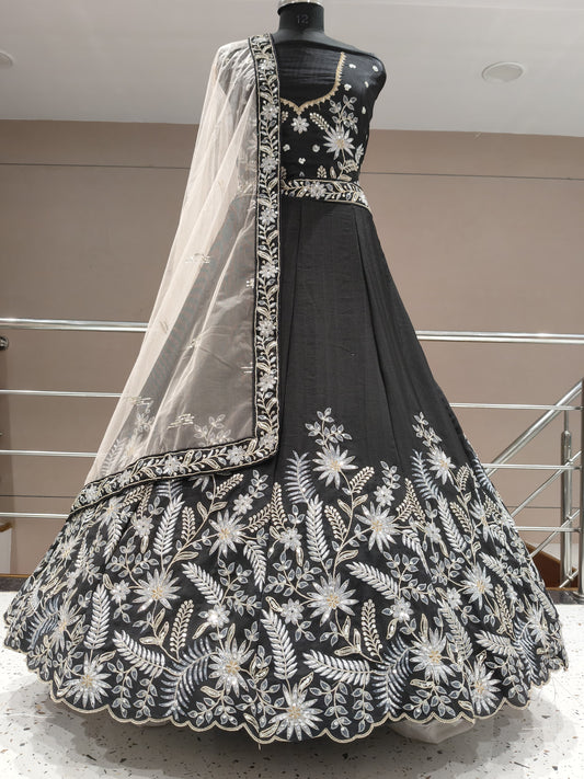 Amazing black lehenga