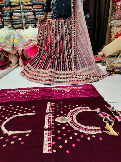 Lovely maroon Lehenga