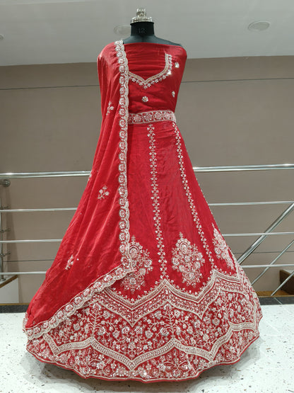 Amazing red lehenga