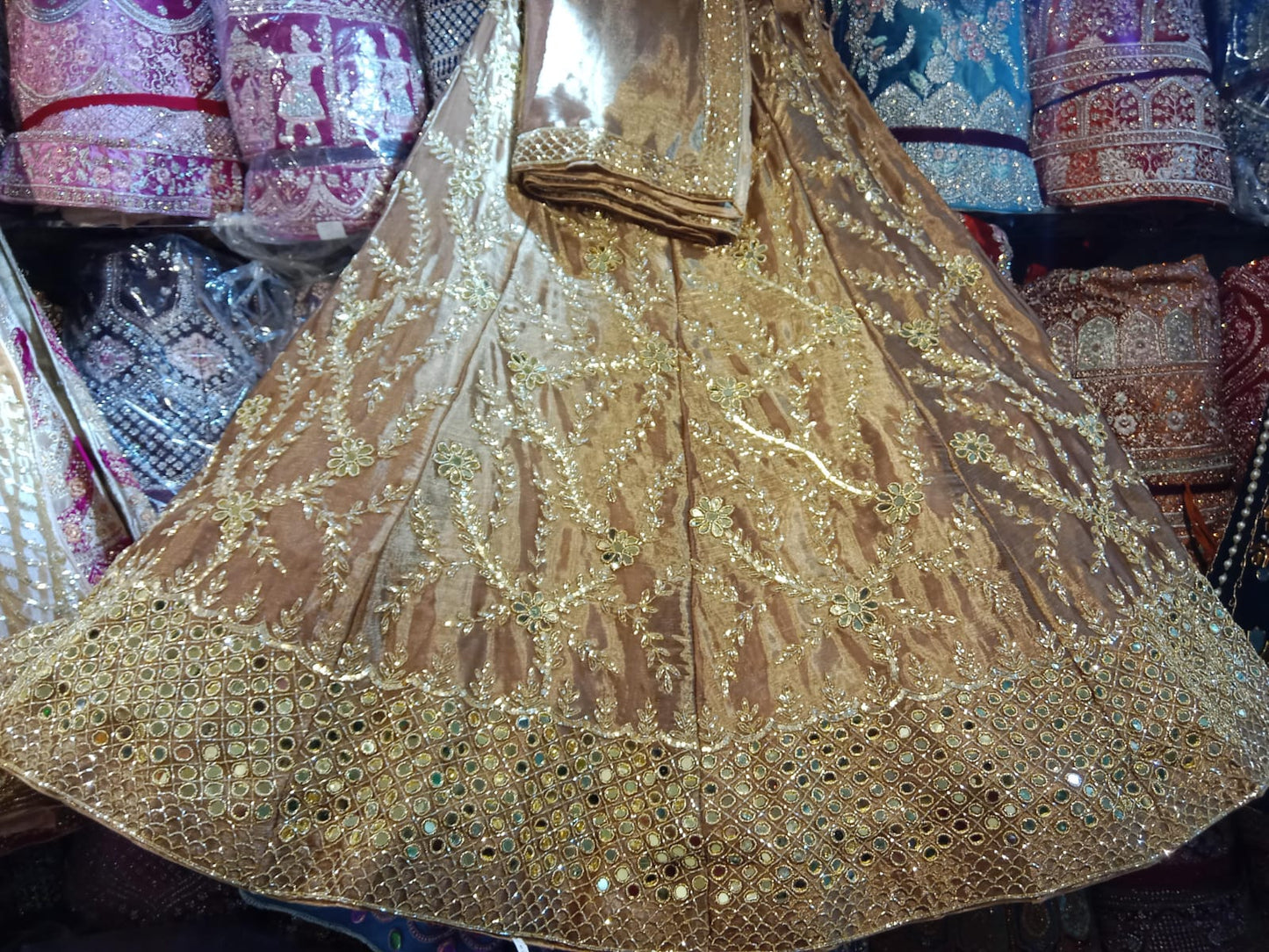 Amazing Golden handwork Lehenga �