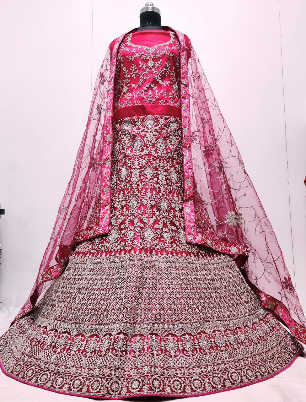 Astonishing pink Lehenga