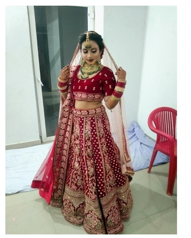 Happy customer Ball Bridal Lehenga