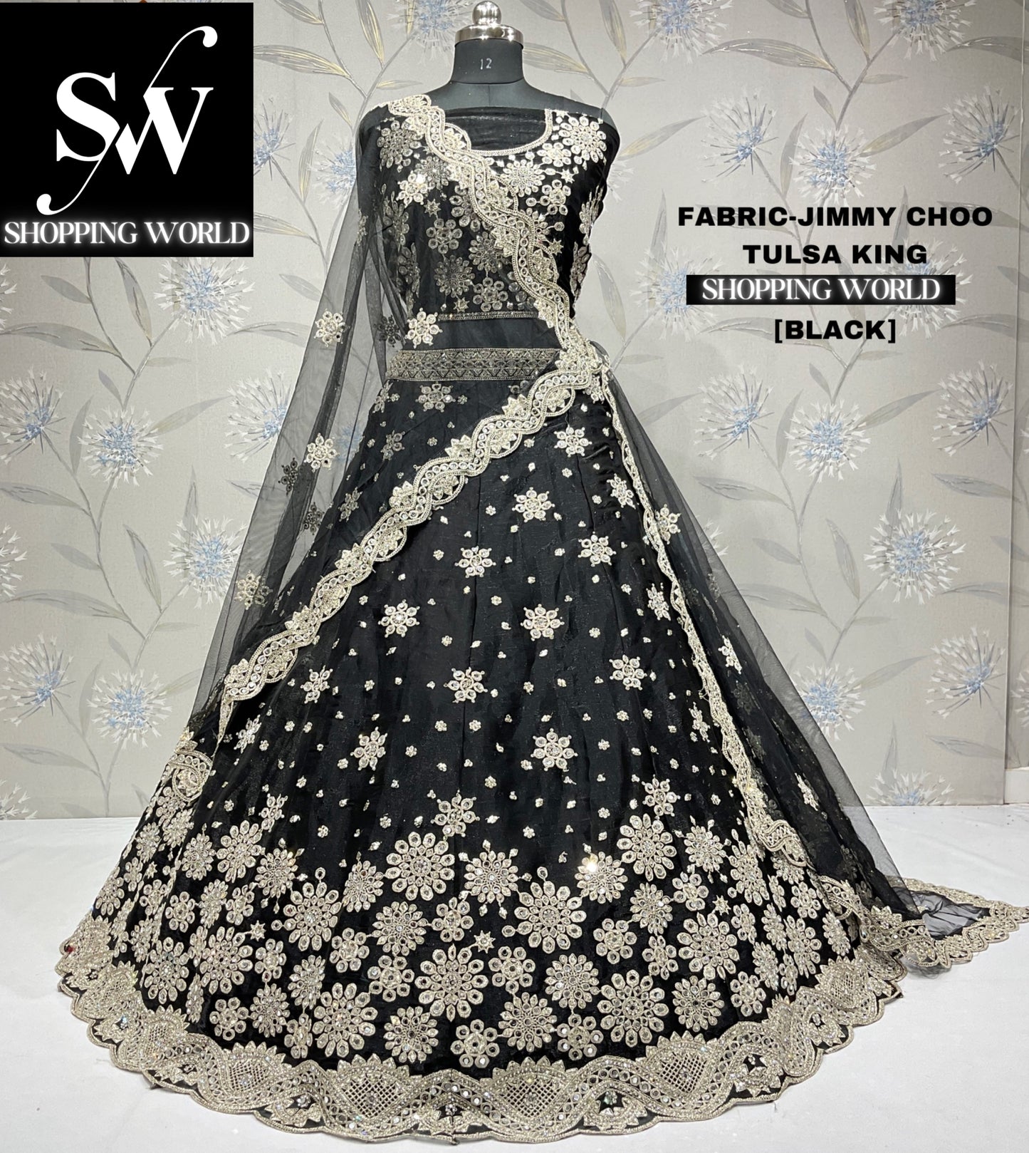 Beautiful black lehenga