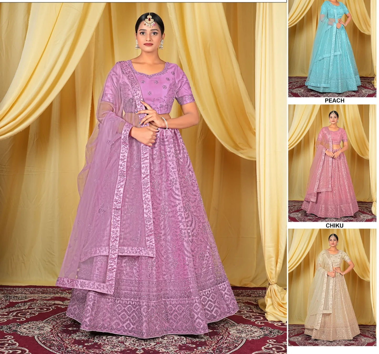 Beautiful baby pink Lehenga