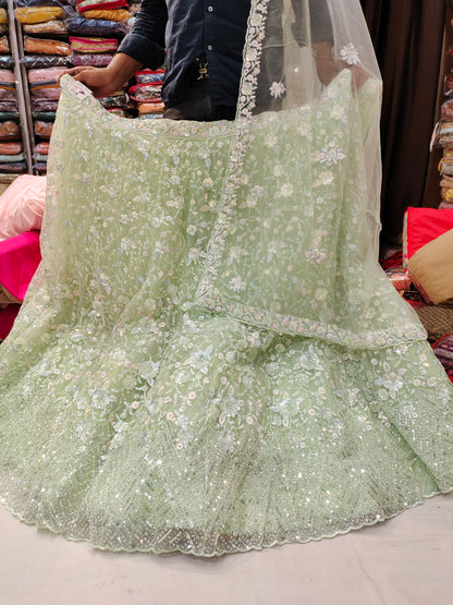 Stunning green Lehenga 💖