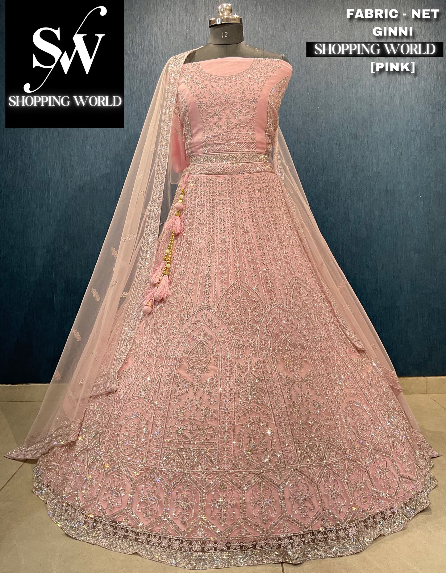 Majestic pink lehenga