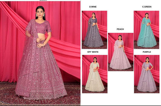 Increíble lehenga rosa