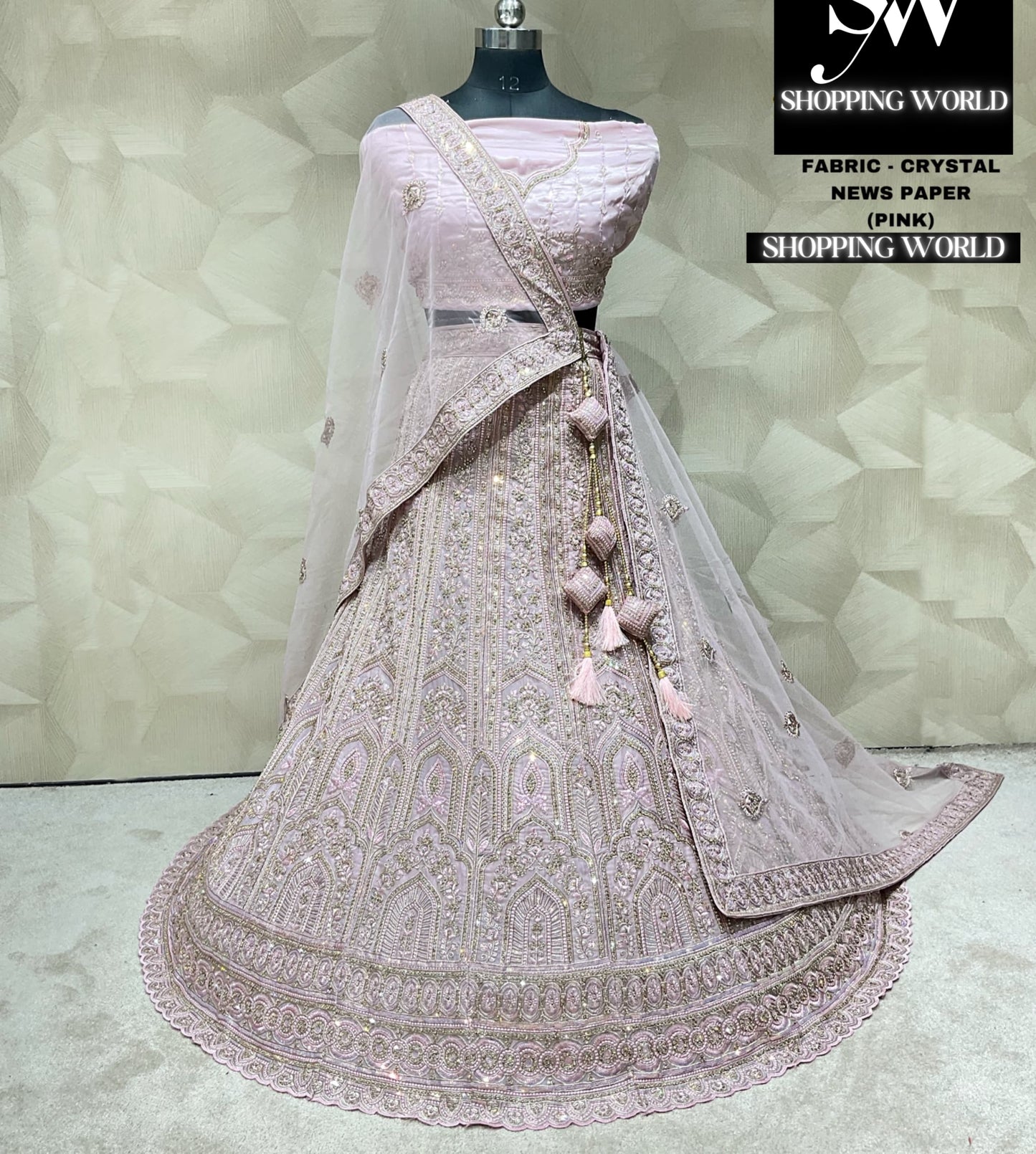 Preciosa lehenga rosa