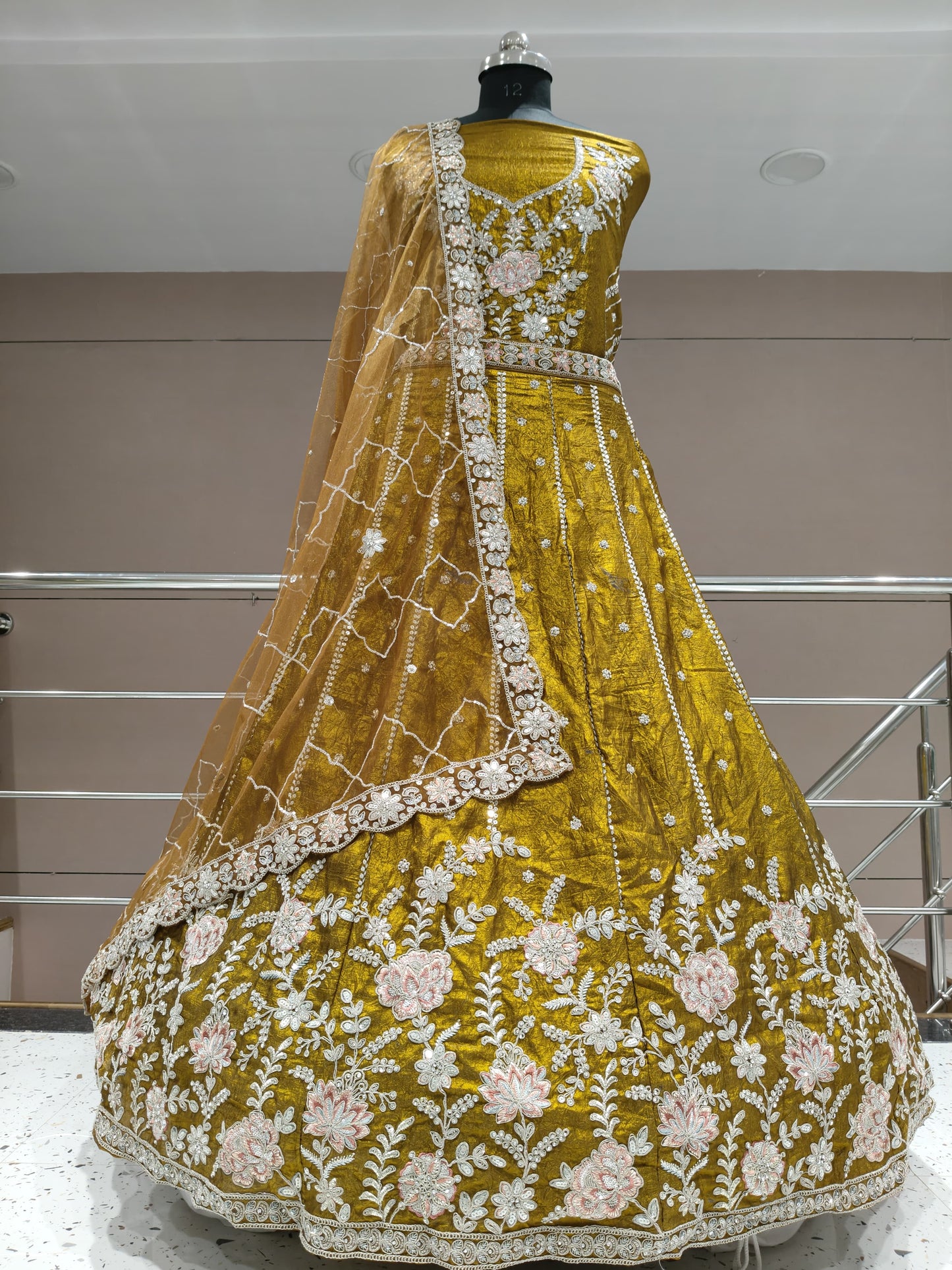 Wow yellow lehenga