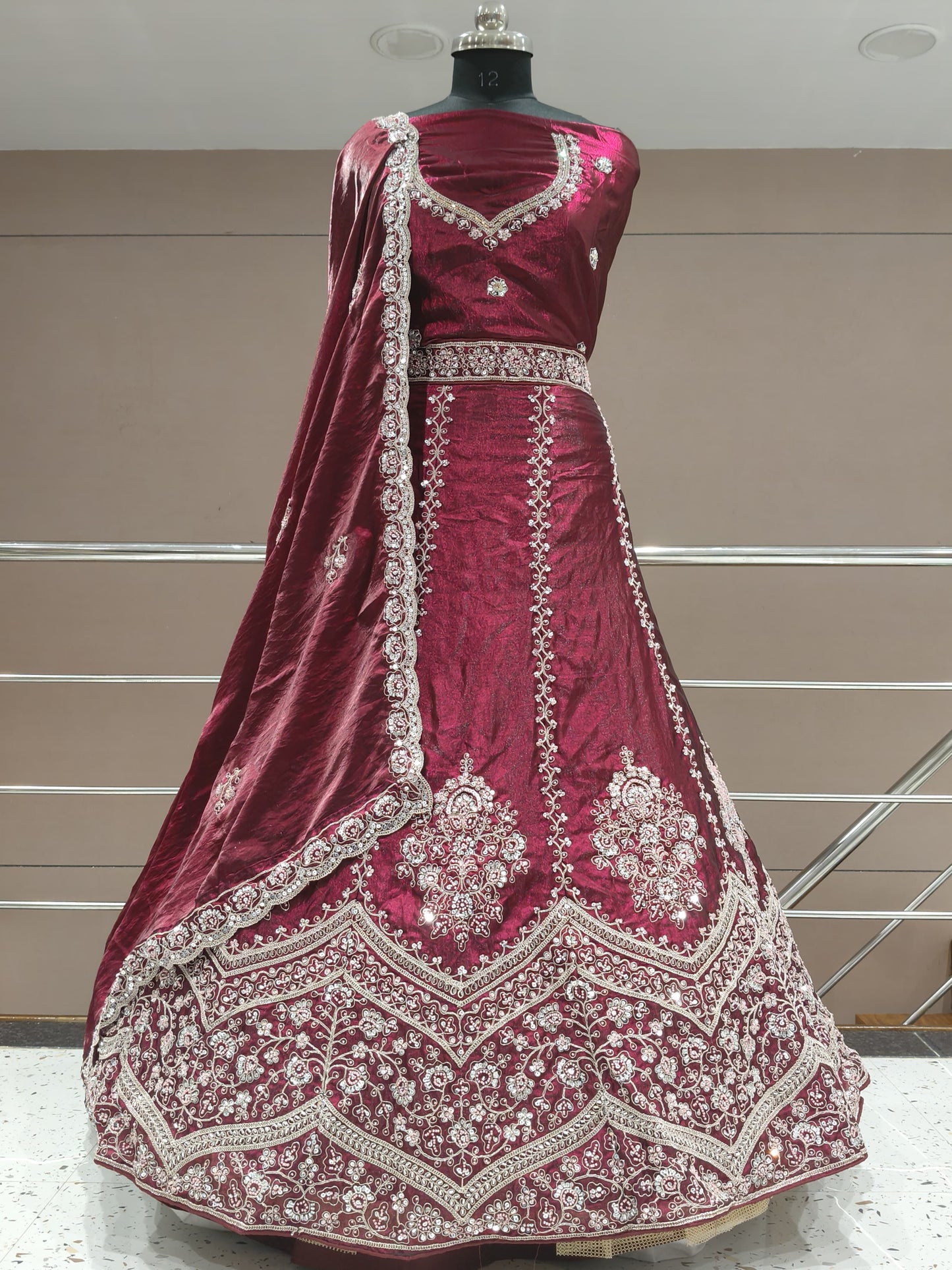 Amazing red lehenga