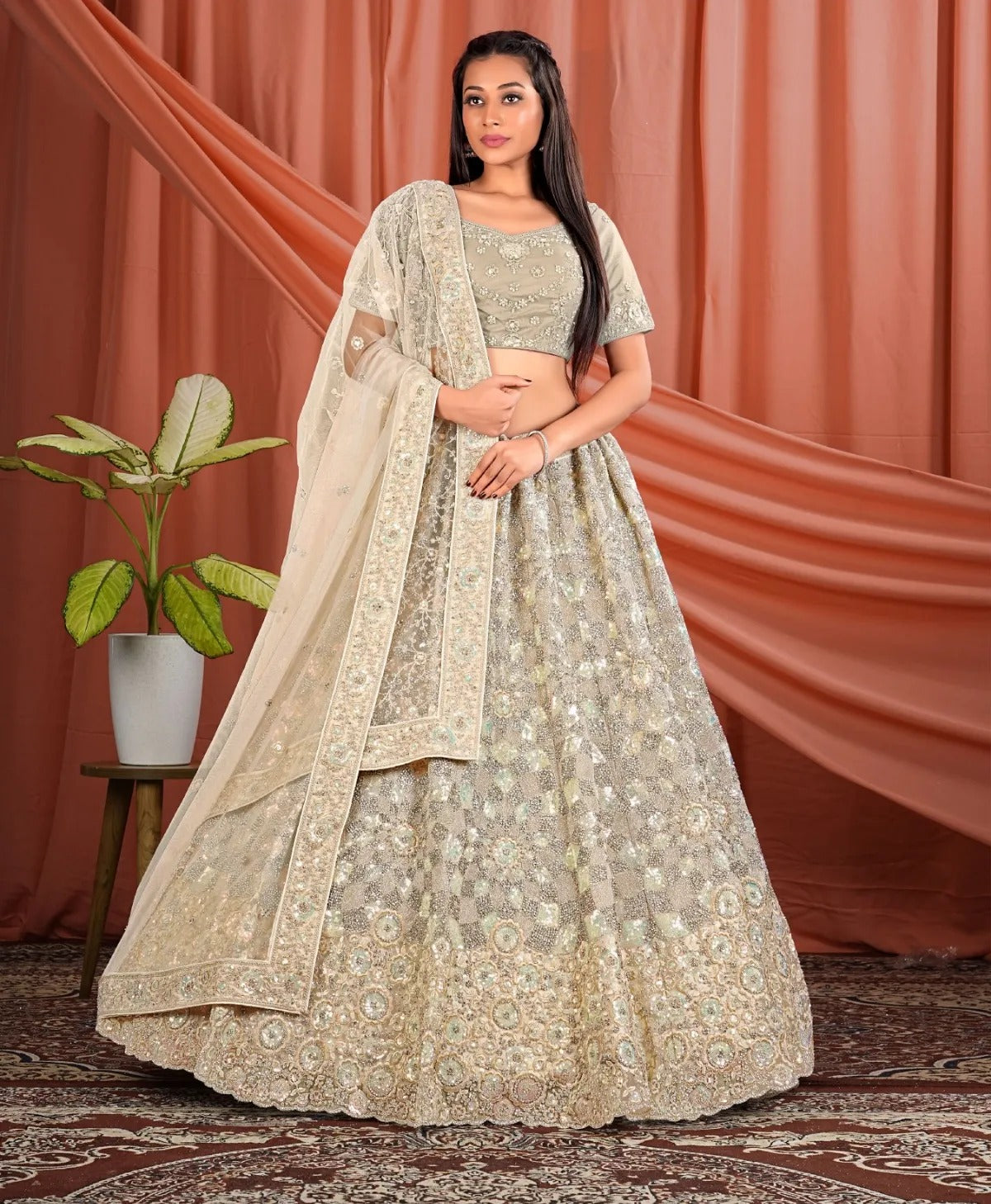 Astonishing golden yellow Lehenga