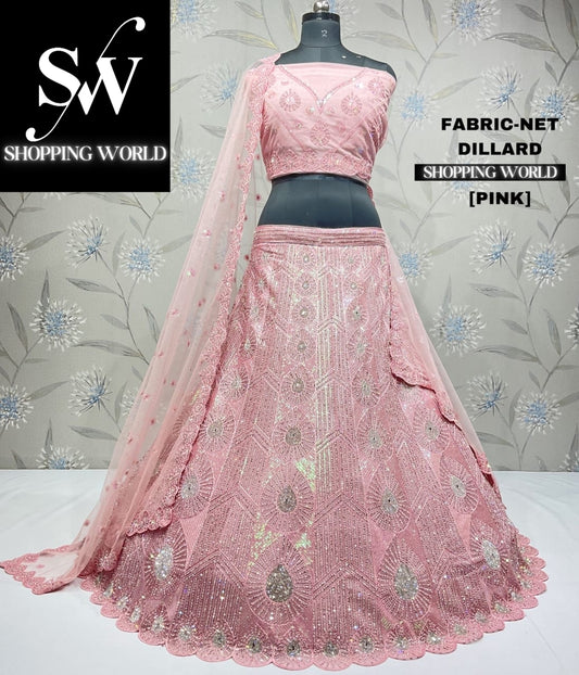 Tremendous pink lehenga