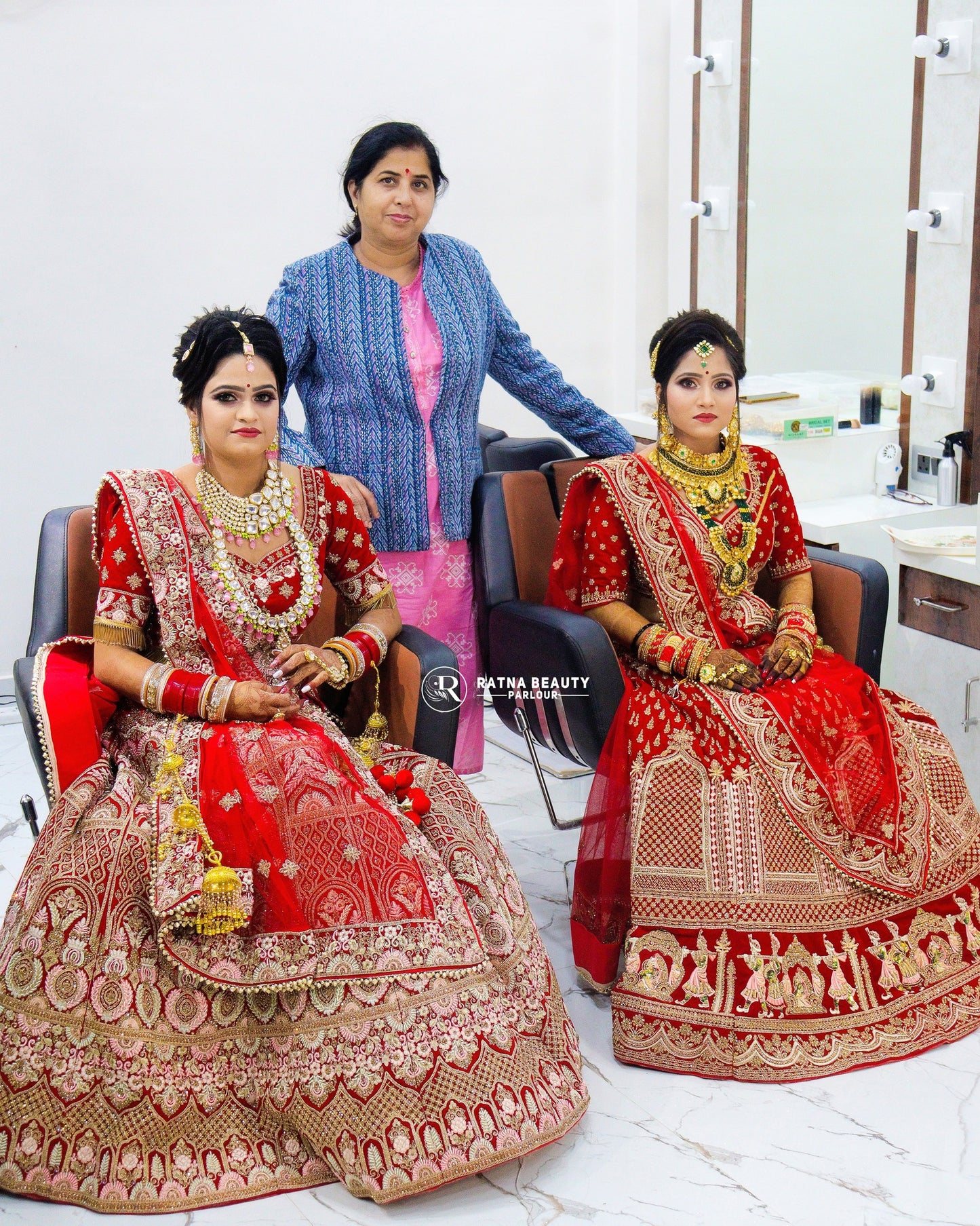 Happy customer Khidki Red Bridal Lehenga