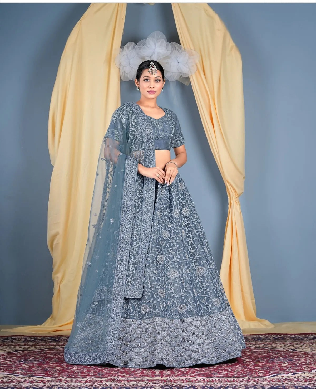 Amazing blue Lehenga