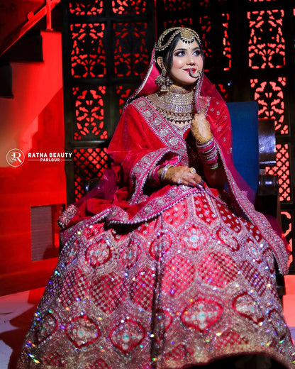 Amazing bridal lehenga ( happy customer)