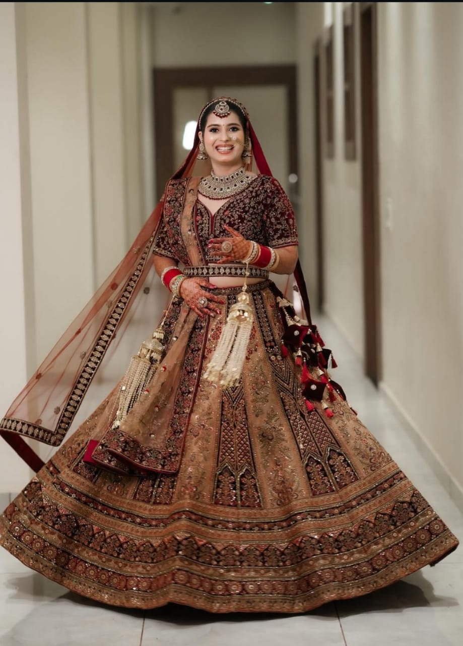 Happy Customer Huge Flare Bridal  Lehenga