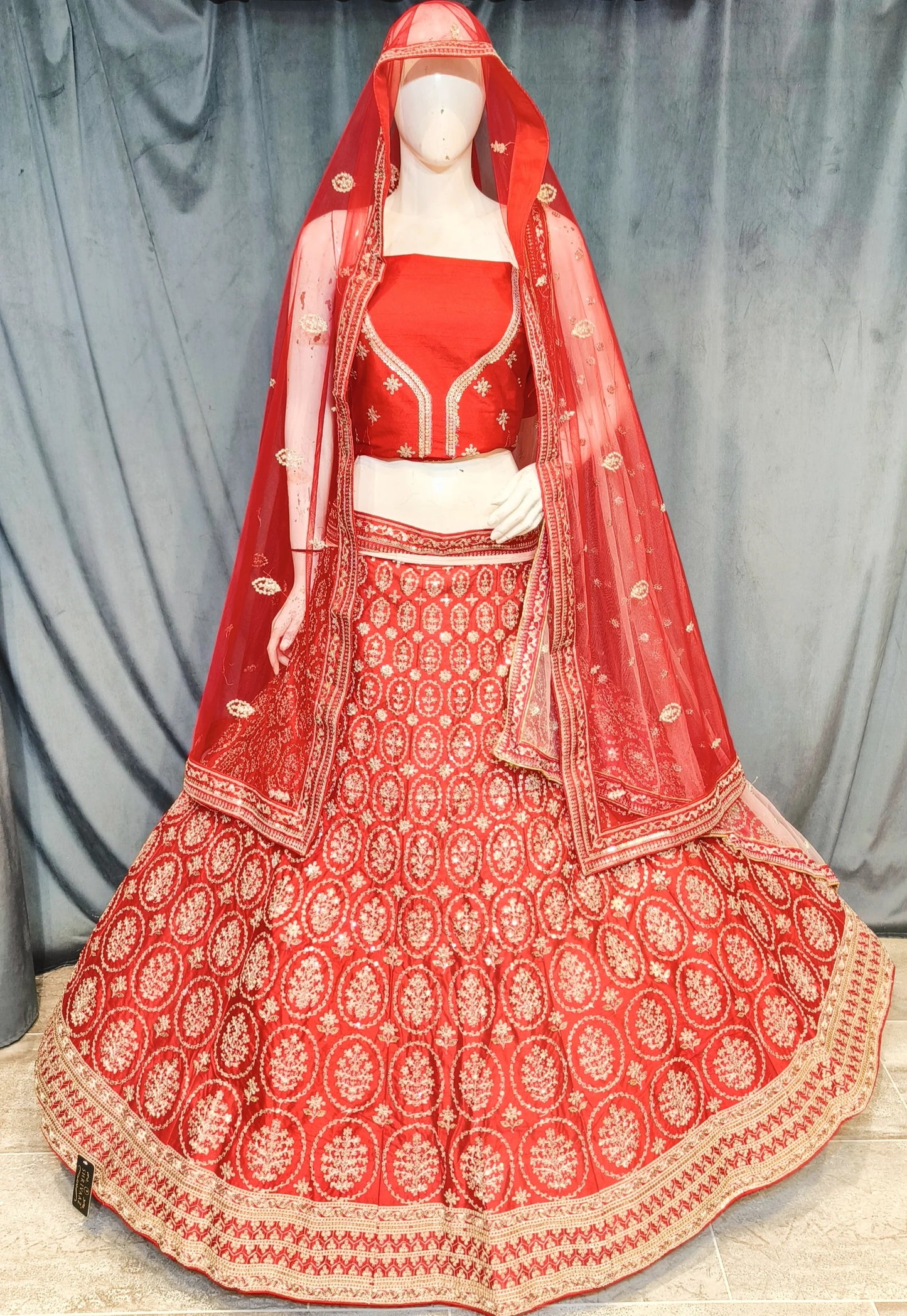 Majestic pink bridal lehenga