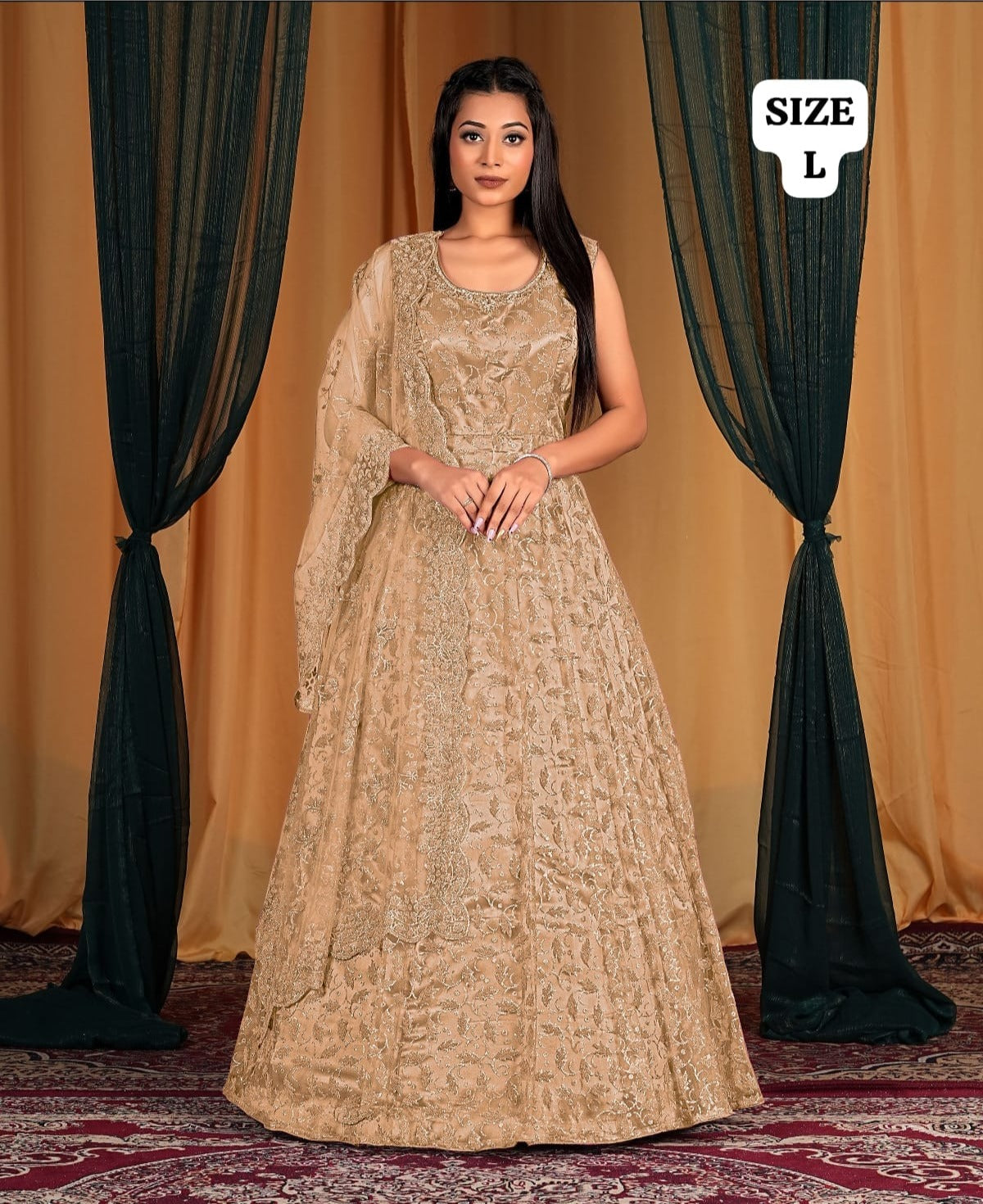 Astonishing beige Lehenga