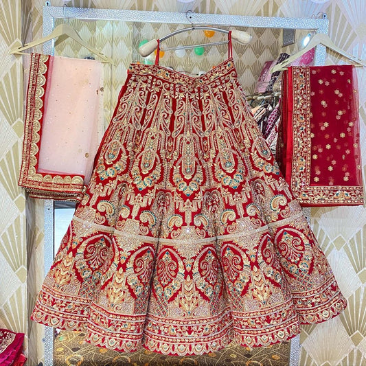 Heavy Bridal Lehenga - Shopping World