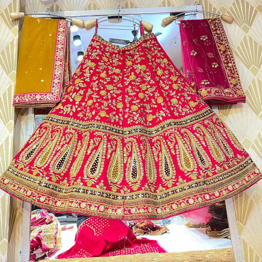 Pink shade wow Lehenga - Shopping World