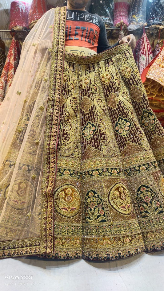 Golden Lehenga