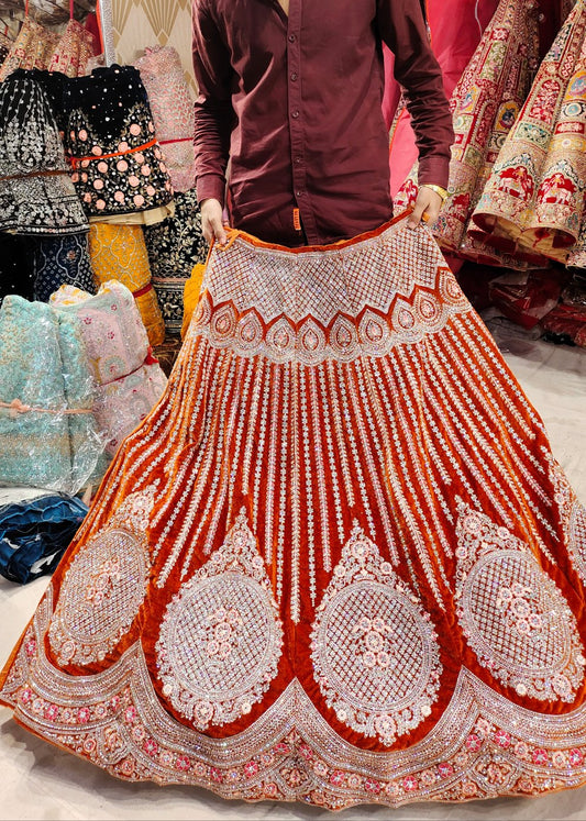 Any colour Bridal Lehenga by Shopping World - Shopping World