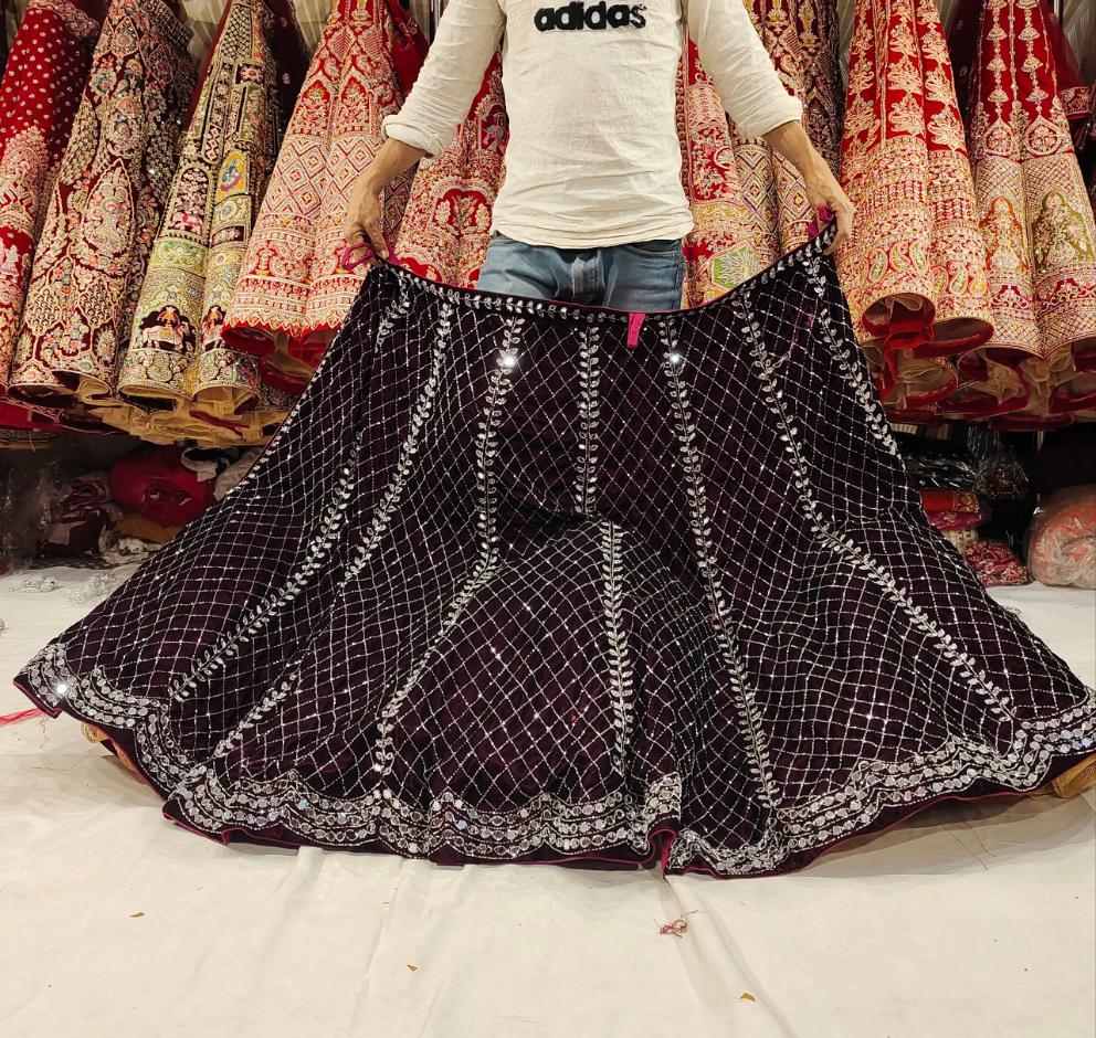 Black Lehenga by shopping World - Shopping World