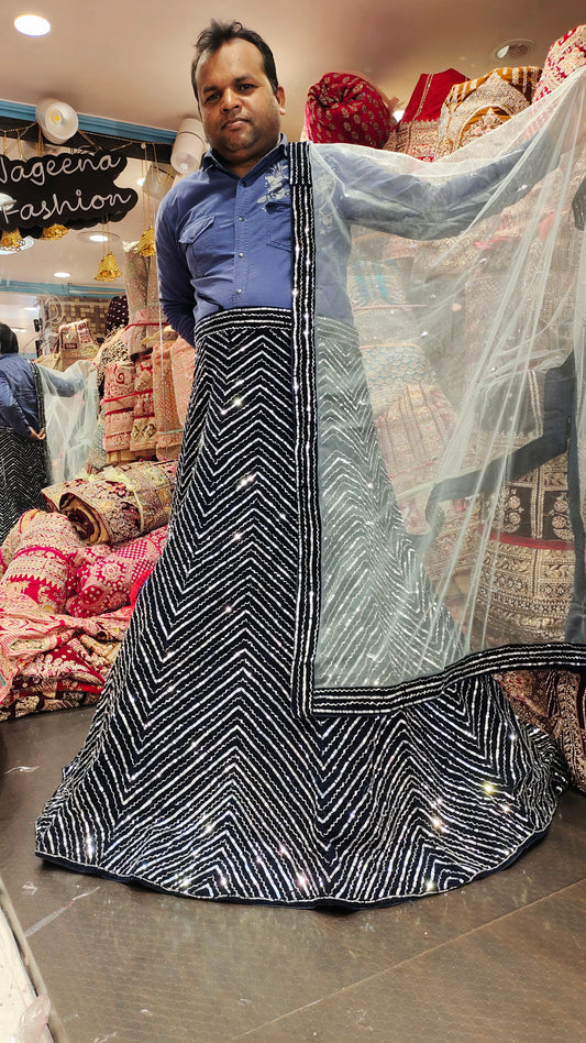 Black Mirror Lehenga