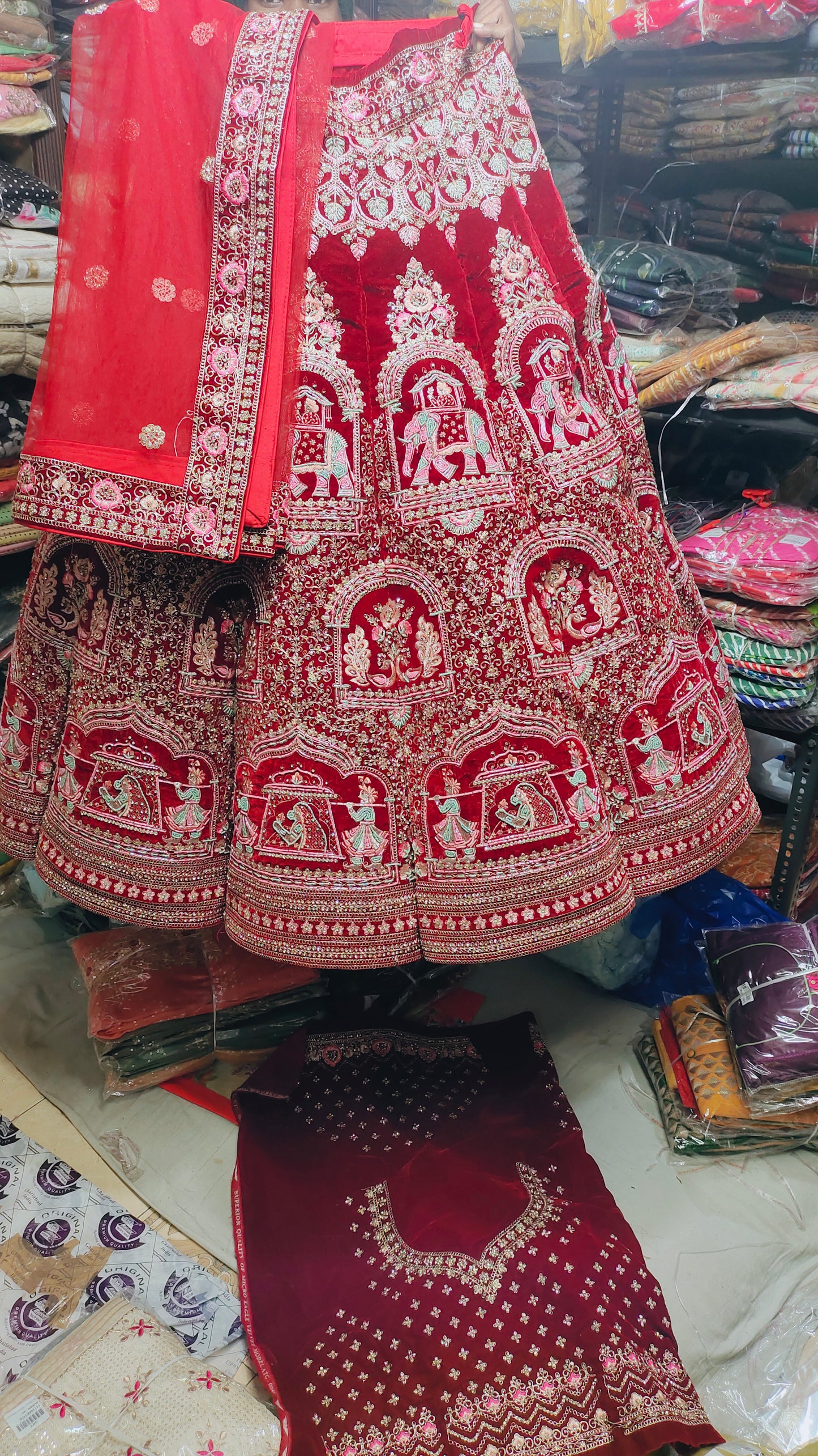 Doli Barat ball bridal Lehenga Shopping World