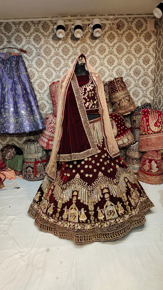 Lehenga de Doli Barat