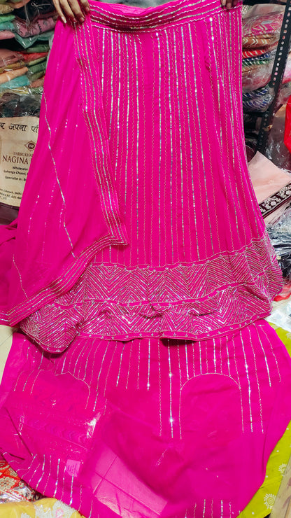 Pink Lehenga - Shopping World