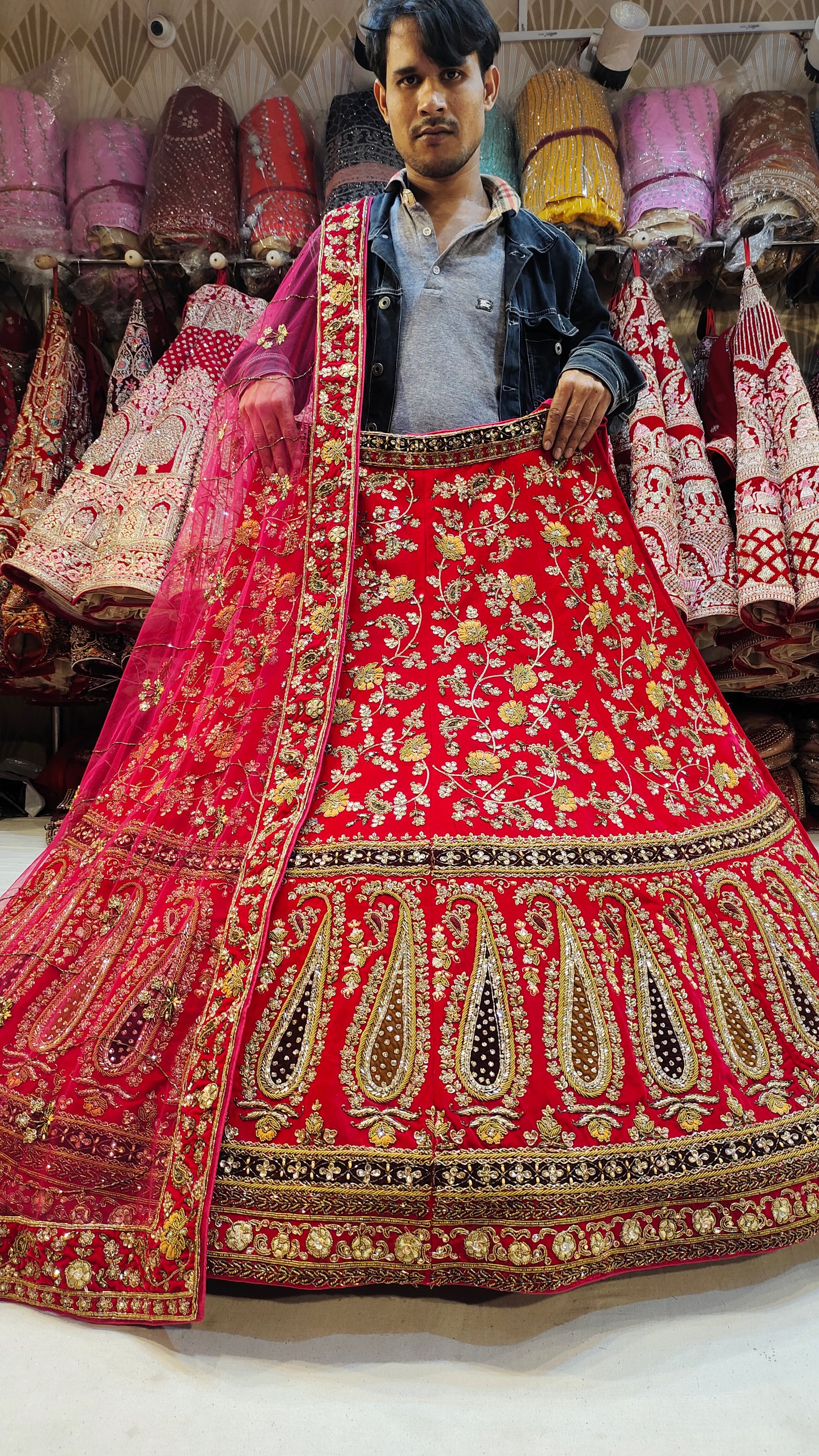 Pink shade wow Lehenga - Shopping World