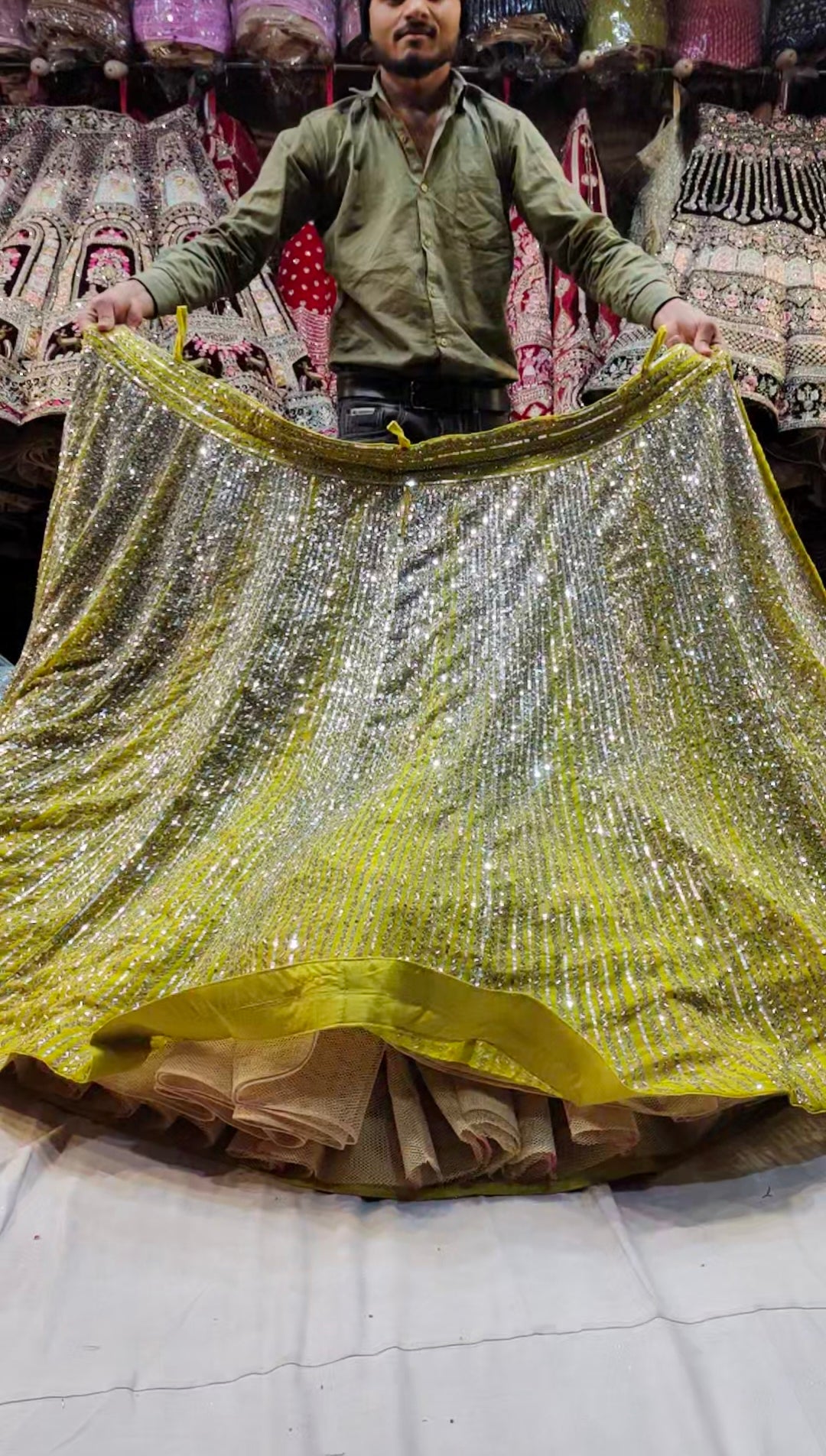 Haldi Special Yellow Lehenga - Shopping World