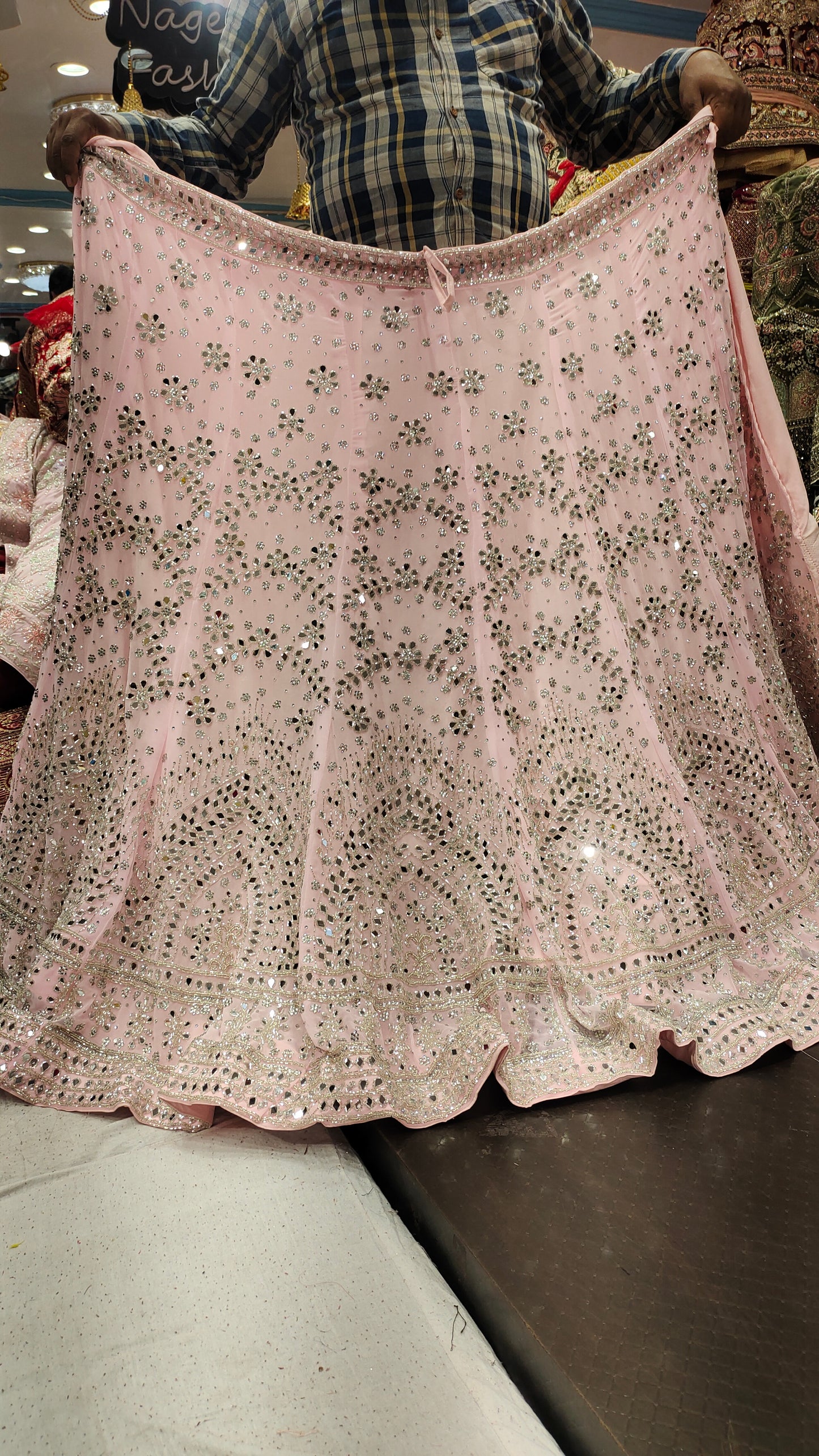 Baby Pink Wow Lehenga