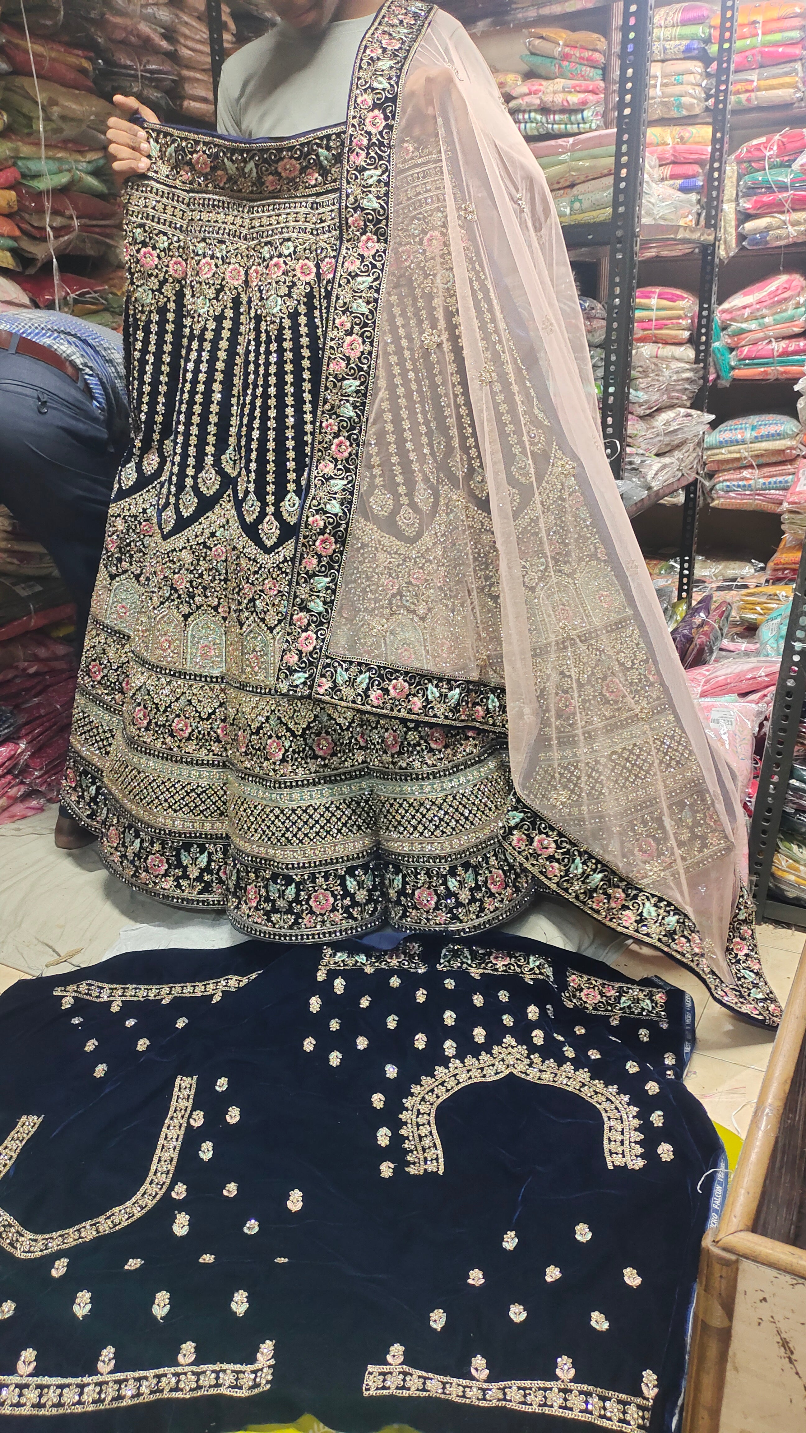 Lehenga Shopping in Chandni Chowk (@flauntindesi) • Instagram photos and  videos