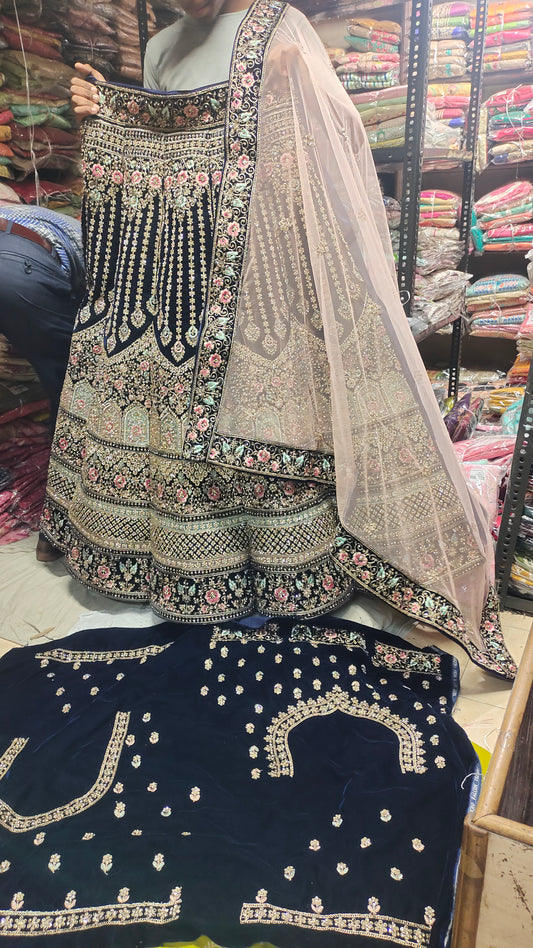 Diseñador Jhumka bola Lehenga Chandni Chowk Delhi