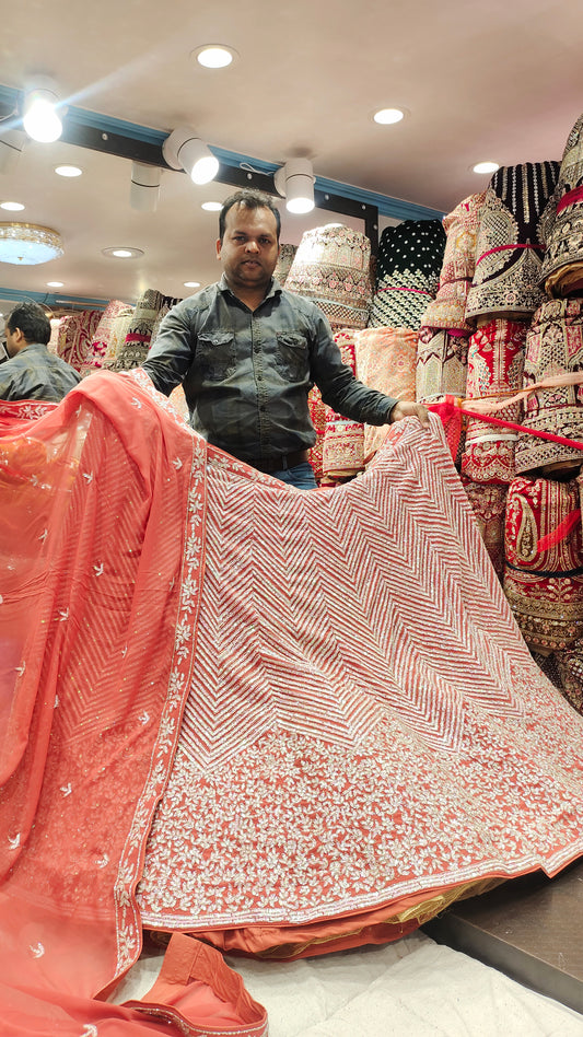 Compras de patrones de lehenga en el mundo