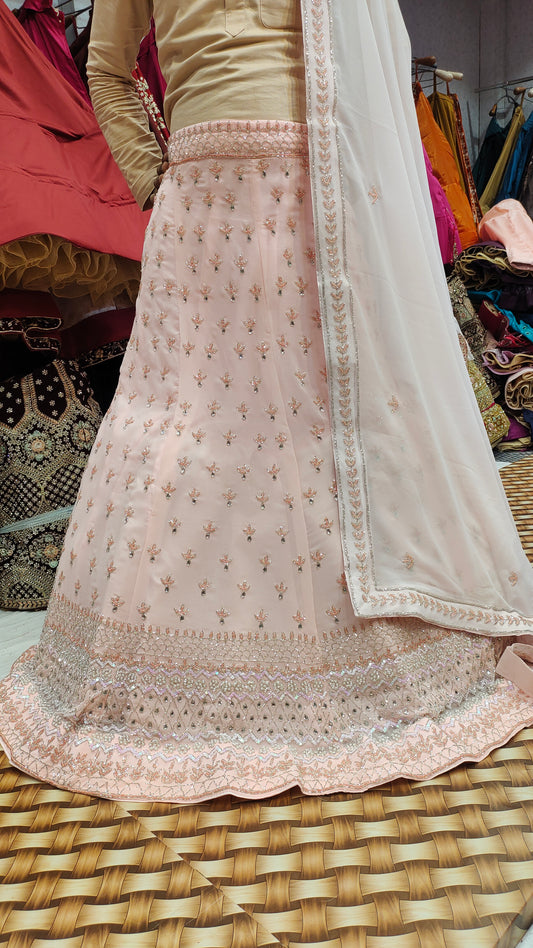 Lehenga de fiesta