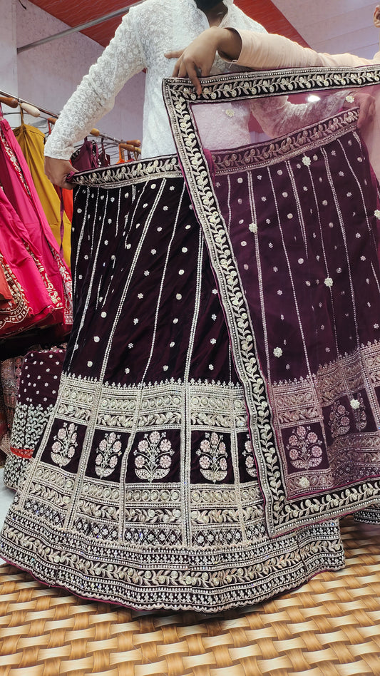 Amazing meroon Lehenga