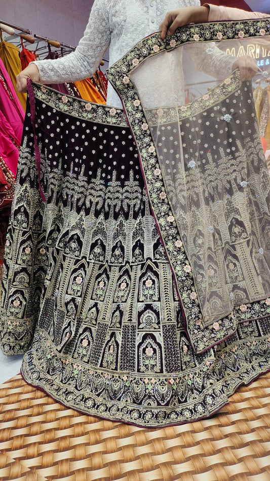 Lehenga nupcial