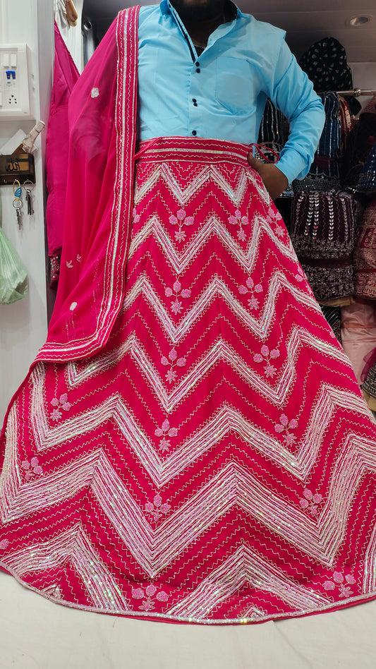 Pink Lehenga