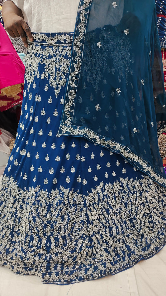 Blue Lehenga