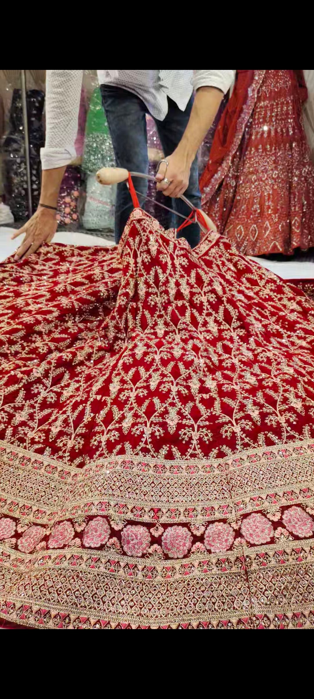 Bollywood Celeb Bridal Lehenga - Shopping World