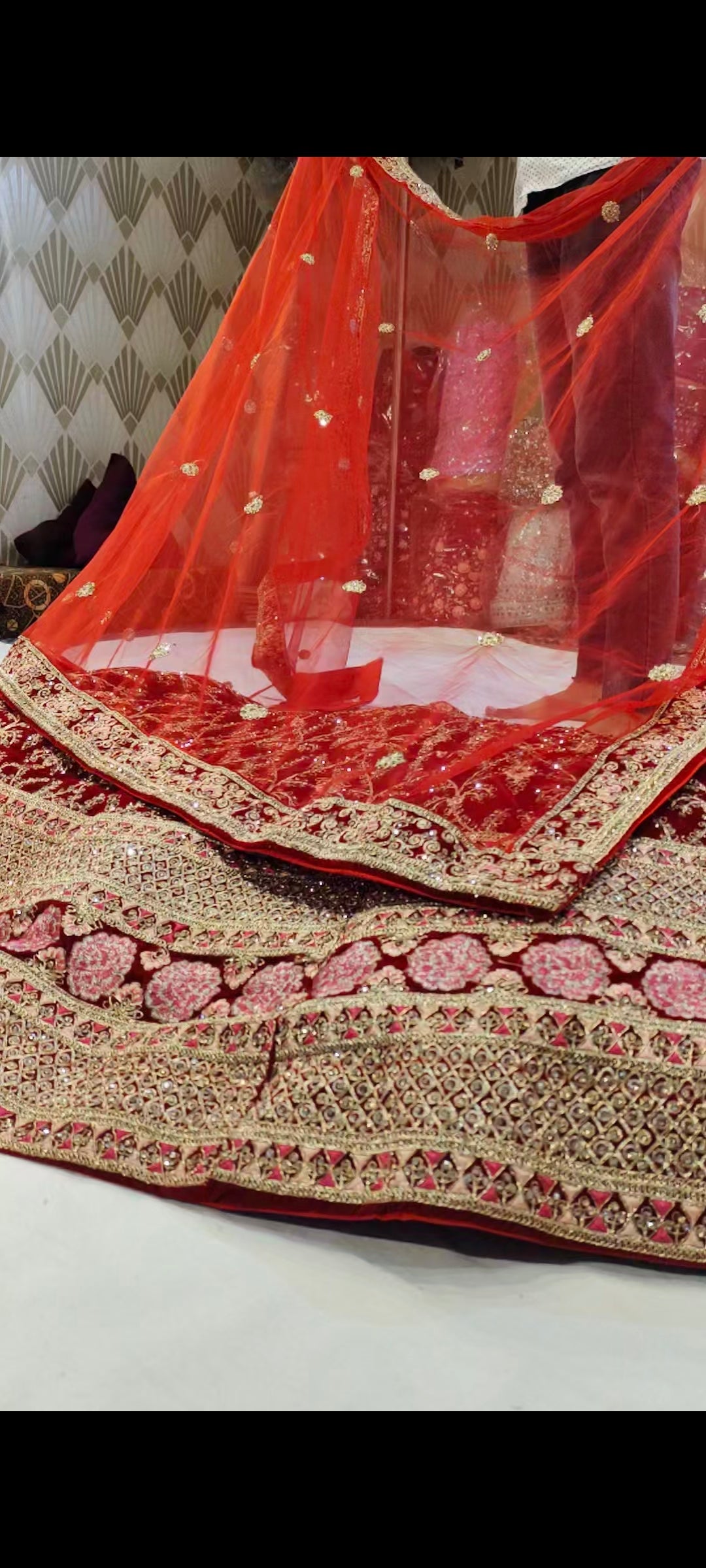 Bollywood Celeb Bridal Lehenga - Shopping World