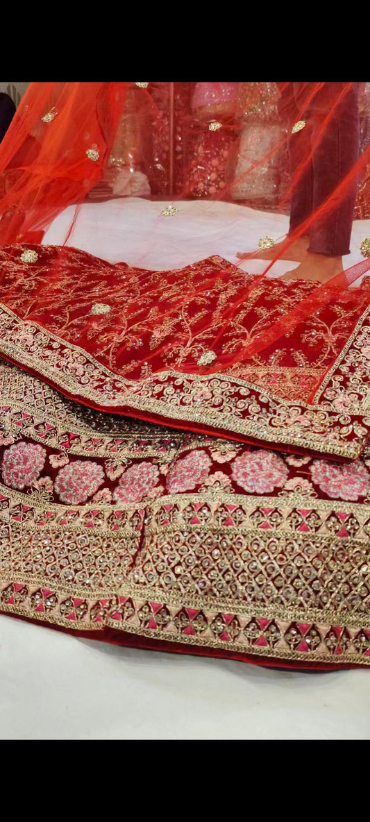 Bollywood Celeb Bridal Lehenga - Shopping World